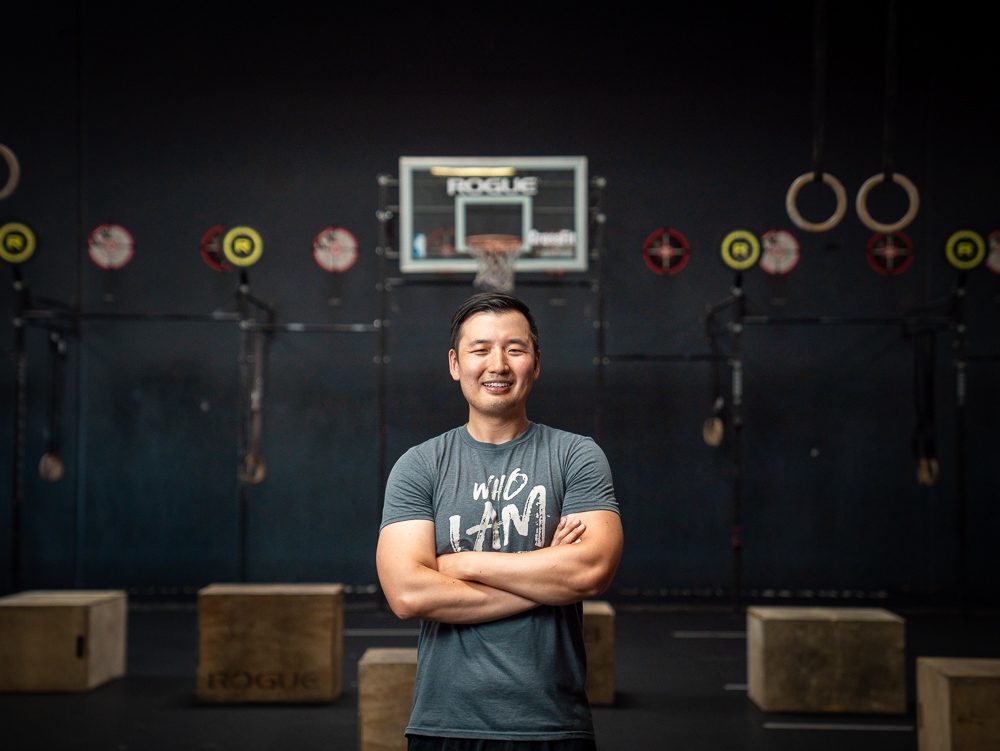 Dr. Matthew Lee at his local gym